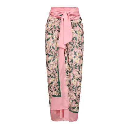 Floral Tummy Control Swimsuit Set - Image 4