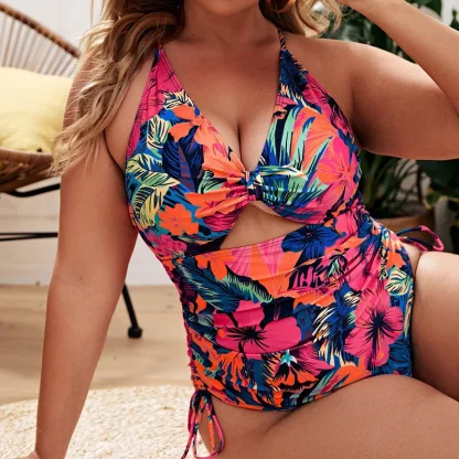 Plus Size Tummy Control Swimsuits - Image 2