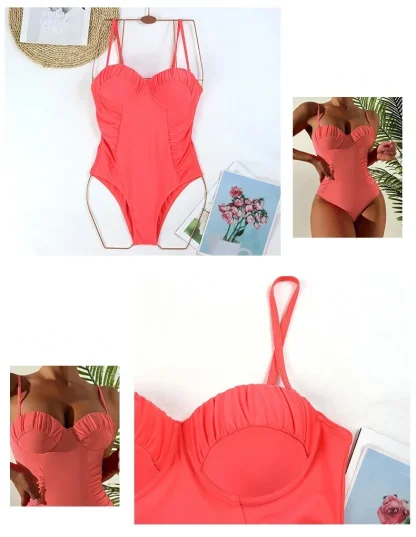 Push Up Tummy Control Swimsuit - Image 3