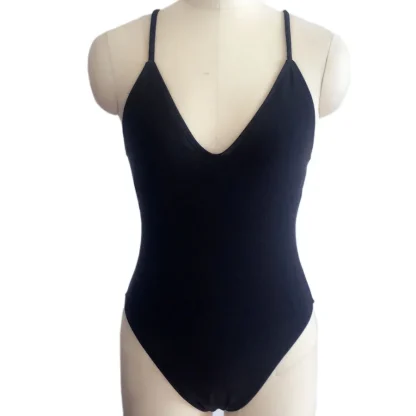 Backless Padded Tummy Control Swimsuits - Image 4