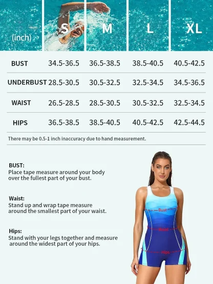 Sports Tummy Control Swimsuits - Image 7