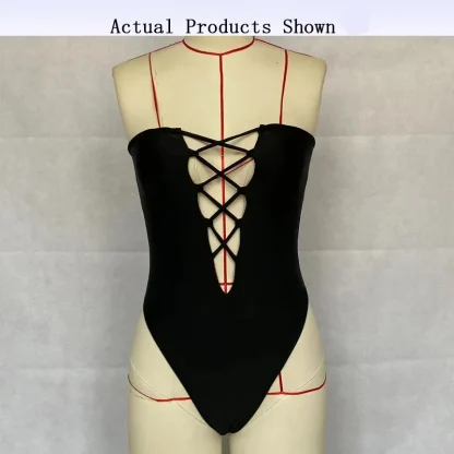 Sexy Strapless Tummy Control Swimsuit - Image 4