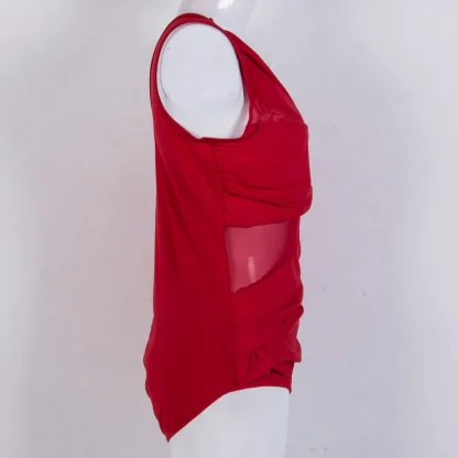 One-shoulder Tummy Control Swimsuits - Image 3