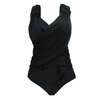 Plus Size Ruched Tummy Control Swimsuits