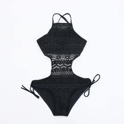 Hollow Out Tummy Control Swimsuits - Image 6
