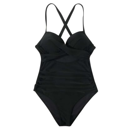 Front Cutout Tummy Control Swimsuits - Image 4
