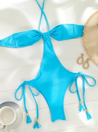 Sexy Monokini Tummy Control Swimsuits - Image 4