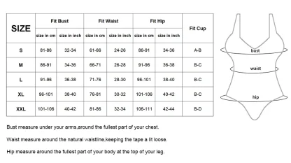 Backless One-piece Tummy Control Swimsuits - Image 7