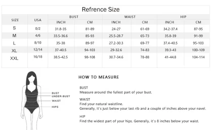 Zip Front Tummy Control Swimsuits - Image 7