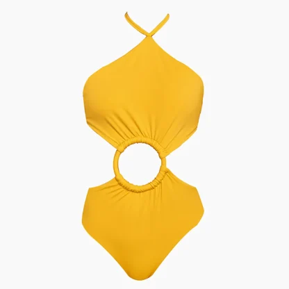 Sexy Cutout Tummy Control Swimsuit - Image 3