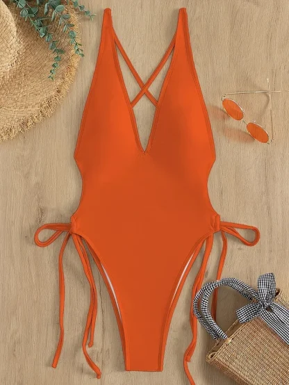 Sexy Backless Tummy Control Swimsuits