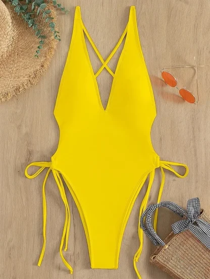 Sexy Backless Tummy Control Swimsuits - Image 2