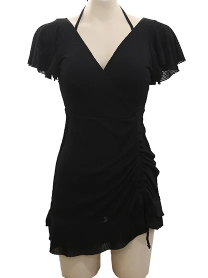 Sexy V-neck Tummy Control Swimsuits - Image 6