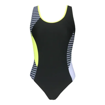 One-piece Athletic Tummy Control Swimsuit - Image 3