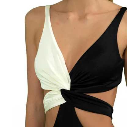 Sexy Cutout Tummy Control Swimsuit Set - Image 6