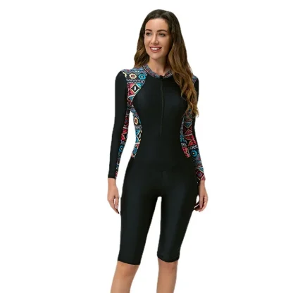 Diving Suit Tummy Control Swimsuit - Image 2