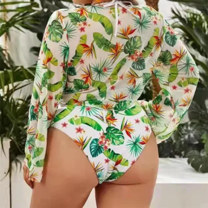 Sexy Plus Size Tummy Control Swimsuit - Image 5