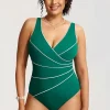 V-neck Lines Tummy Control Swimsuits - Image 6