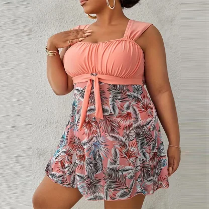Plus Size Tummy Control Swimdresses - Image 5