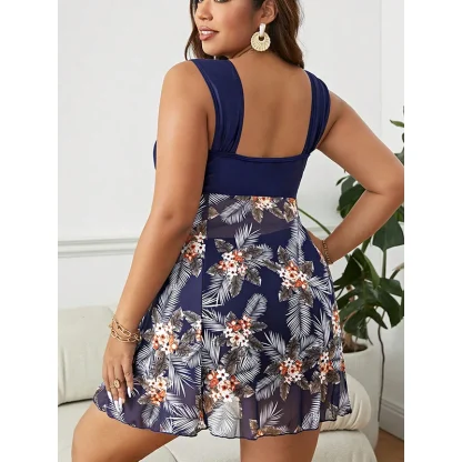 Plus Size Tummy Control Swimdresses - Image 3