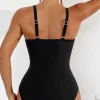 Mesh Panel Tummy Control Swimsuits - Image 3